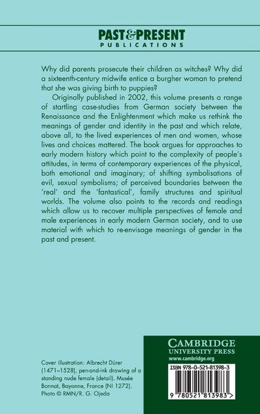 Produktbild: Gender in Early Modern German History