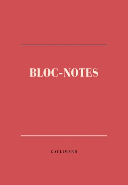 Produktbild: Blocs-notes : pages blanches d&eacute;tachables