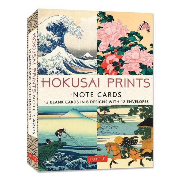 Produktbild: Hokusai Prints Note Cards - 12 Cards