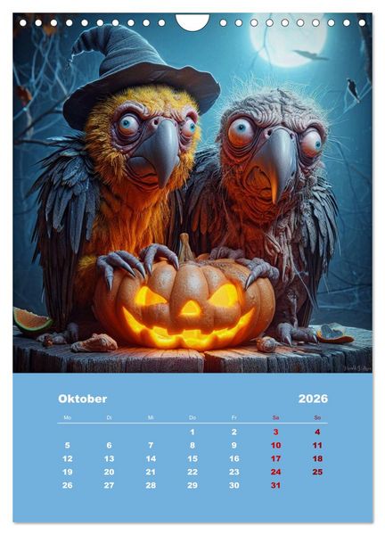 Produktbild: Waldo und Stefler (Wandkalender 2026 DIN A4 hoch), CALVENDO Monatskalender