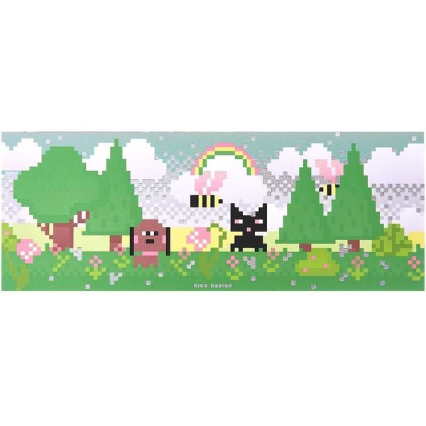 Produktbild: Wochenplaner 21 x 8 cm, Pixel, Landscape MIX, 50 Blatt