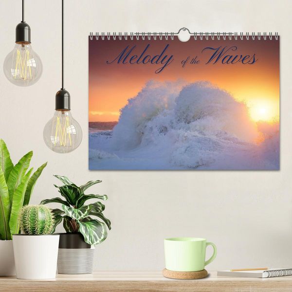 Produktbild: Melody of the waves (Wall Calendar 2026 DIN A4 landscape), CALVENDO 12 Month Wall Calendar