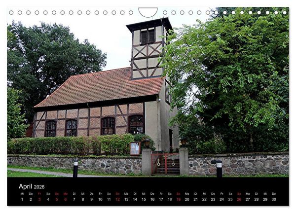 Produktbild: Evangelische Kirchen um Potsdam 2026 (Wandkalender 2026 DIN A4 quer), CALVENDO Monatskalender