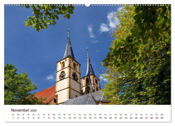 Produktbild: Bad Wimpfen. (Wandkalender 2026 DIN A2 quer), CALVENDO Monatskalender