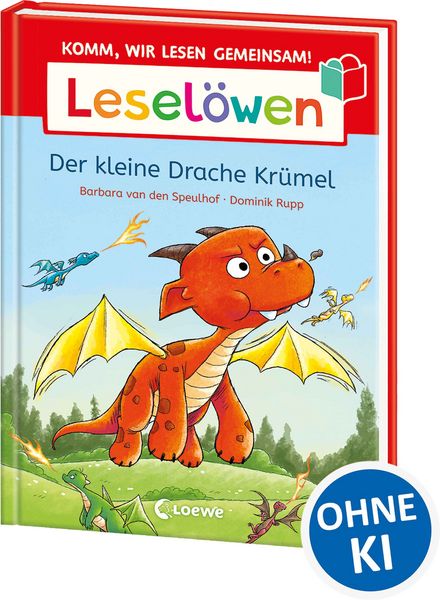 Produktbild: Lesel&ouml;wen - Komm, wir lesen gemeinsam! - Der kleine Drache Kr&uuml;mel