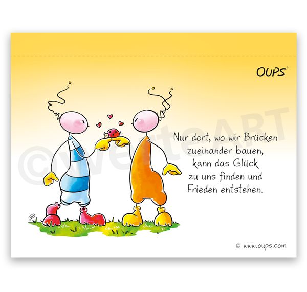 Produktbild: Oups Postkarten-Tischgalerie