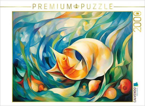 Produktbild: CALVENDO Puzzle Meeresschnecke | 2000 Teile Lege-Gr&ouml;&szlig;e 90x67cm Foto-Puzzle f&uuml;r gl&uuml;ckliche Stunden