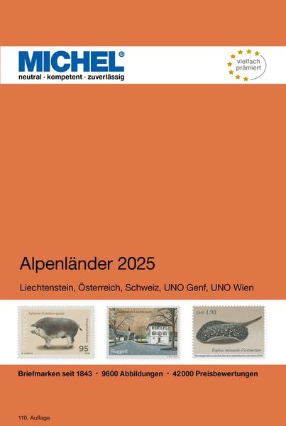 Produktbild: Alpenl&auml;nder 2025