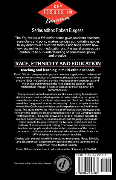 Produktbild: Race, Ethnicity and Education