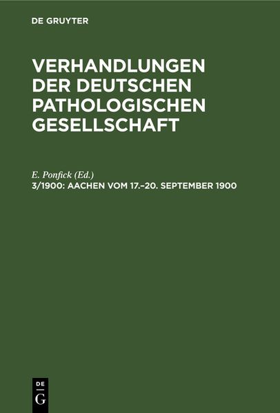 Produktbild: Aachen vom 17.&ndash;20. September 1900