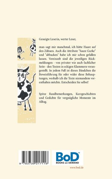 Produktbild: Die Haare auf den Z&auml;hnen der Sabine K.