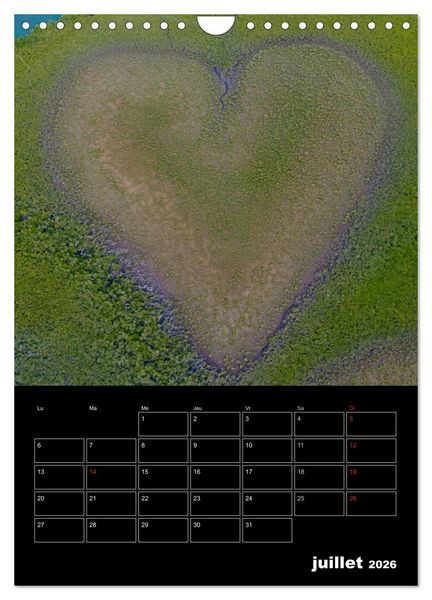 Produktbild: Paysages cal&eacute;doniens (Calendrier mural 2026 DIN A4 horizontal), CALVENDO calendrier mensuel