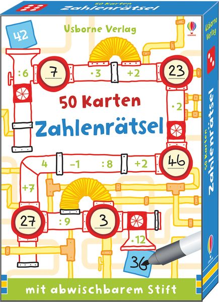 50 Karten: Zahlenrätsel