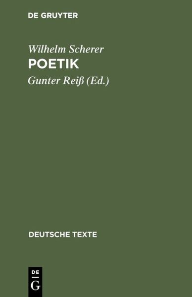 Produktbild: Poetik
