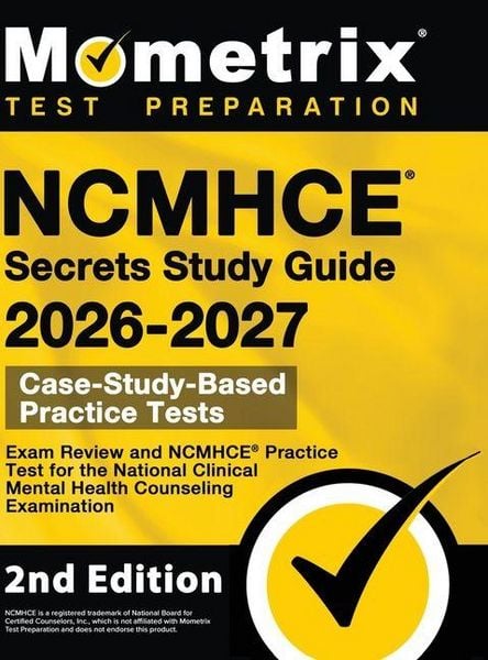 Produktbild: NCMHCE Secrets Study Guide 2026-2027 - Exam Review and NCMHCE Practice Test for the National Clinical Mental Health Counseling Examination