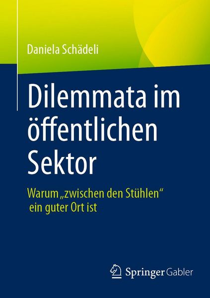 Produktbild: Dilemmata im &ouml;ffentlichen Sektor