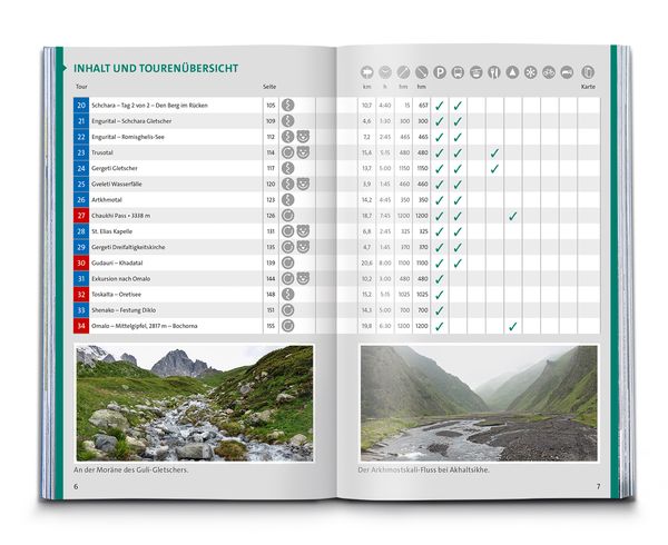Produktbild: KOMPASS Wanderführer Georgien, Kaukasus, 50 Touren mit Extra-Tourenkarte