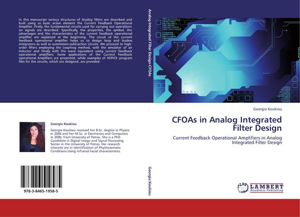 Produktbild: CFOAs in Analog Integrated Filter Design
