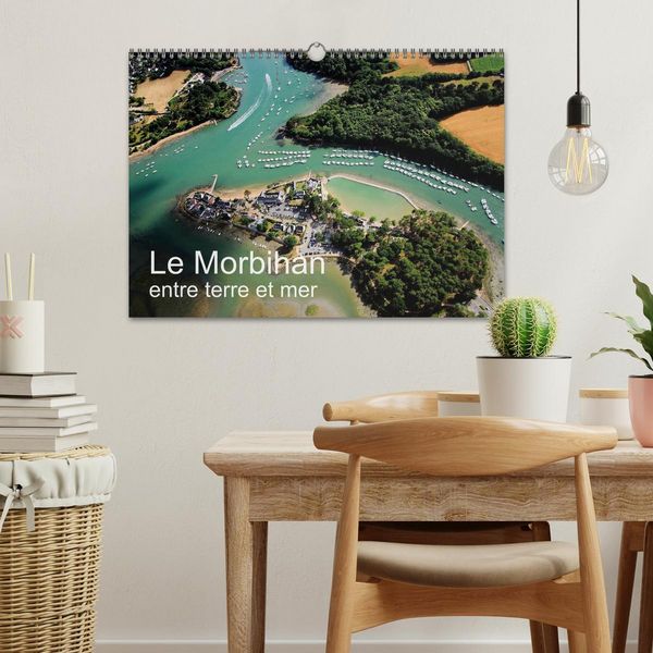 Produktbild: Le Morbihan entre terre et mer (Calendrier mural 2026 DIN A3 vertical), CALVENDO calendrier mensuel