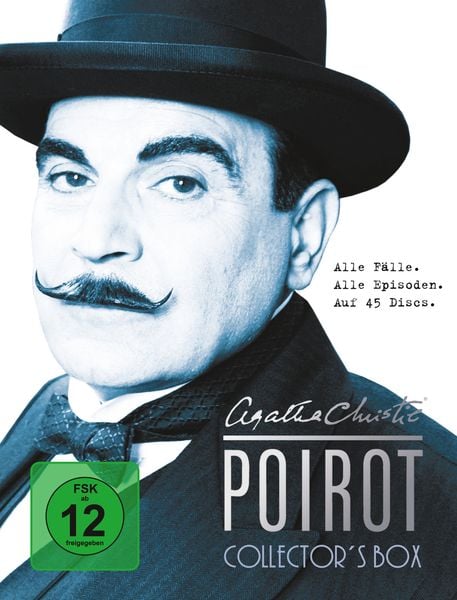 Poirot Collector's Box - Alle Fälle. Alle Episoden. [45 DVDs]