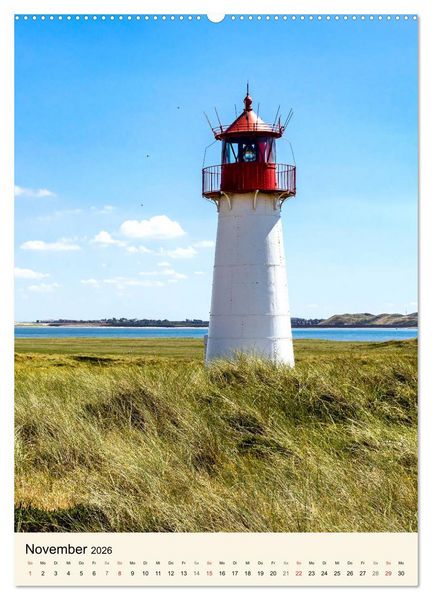 Produktbild: INSEL SYLT, Berauschende Nat&uuml;rlichkeit (Wandkalender 2026 DIN A2 hoch), CALVENDO Monatskalender