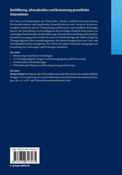 Produktbild: Buchf&uuml;hrung, Jahresabschluss und Besteuerung gewerblicher Unternehmen