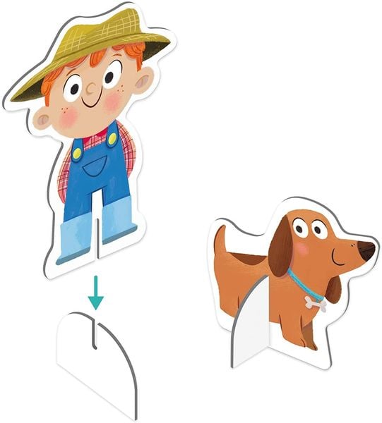 Produktbild: Goula - XXL-Puzzle Bauernhof