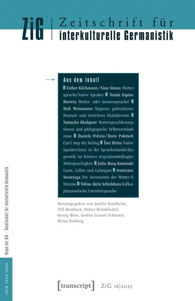 Produktbild: Zeitschrift f&uuml;r interkulturelle Germanistik