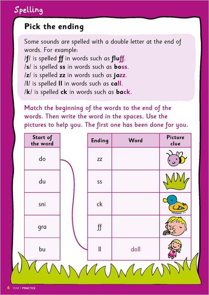 Produktbild: National Curriculum English Practice Book for Year 1