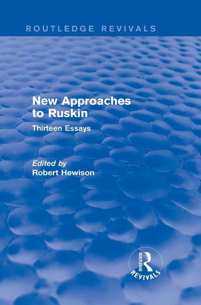 Produktbild: New Approaches to Ruskin (Routledge Revivals)