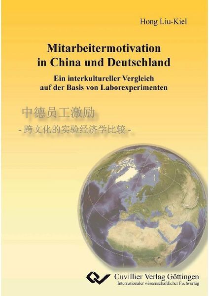 Produktbild: Mitarbeitermotivation in China und Deutschland