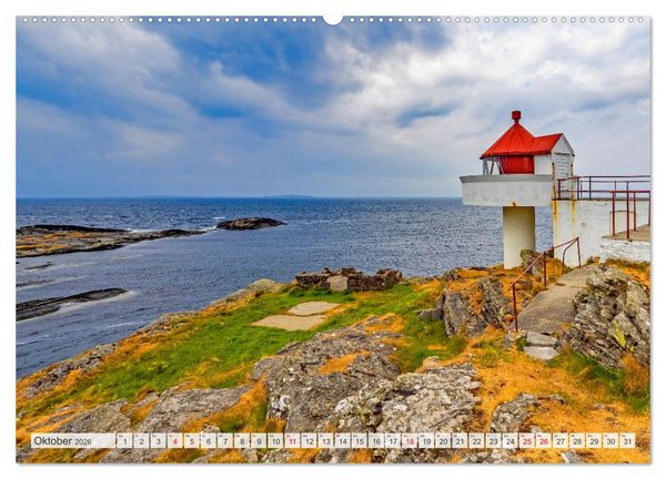Produktbild: Vom Nordkap zum S&uuml;dkap (hochwertiger Premium Wandkalender 2026 DIN A2 quer), Kunstdruck in Hochglanz