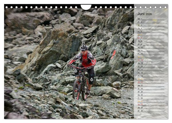 Produktbild: Downhill Moments (Wandkalender 2026 DIN A4 quer), CALVENDO Monatskalender