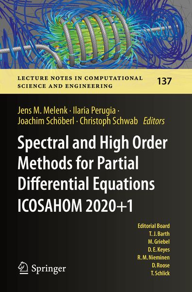 Produktbild: Spectral and High Order Methods for Partial Differential Equations ICOSAHOM 2020+1