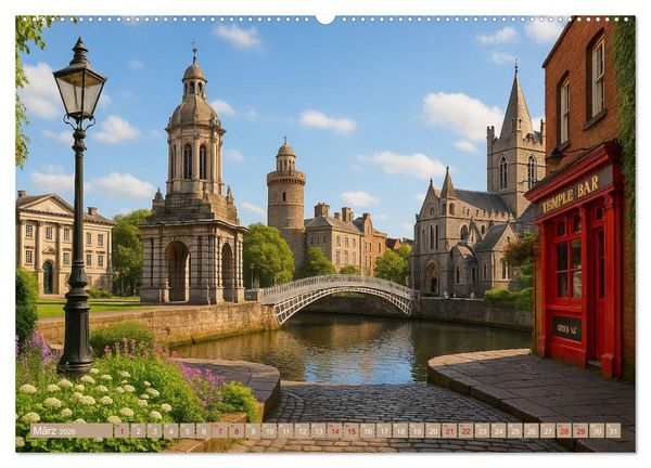 Produktbild: Hauptstadt Patchwork (Wandkalender 2026 DIN A2 quer), CALVENDO Monatskalender