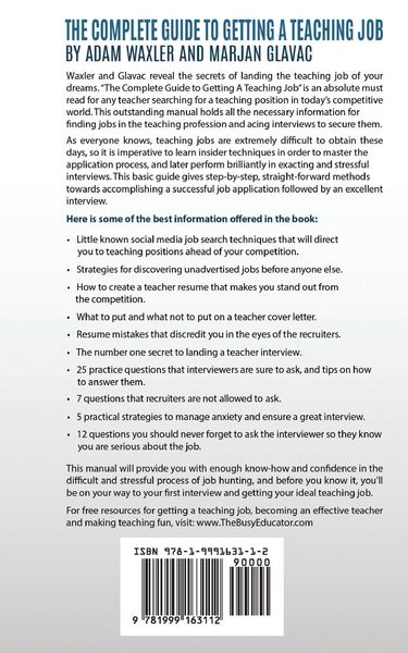 Produktbild: The Complete Guide To Getting A Teaching Job
