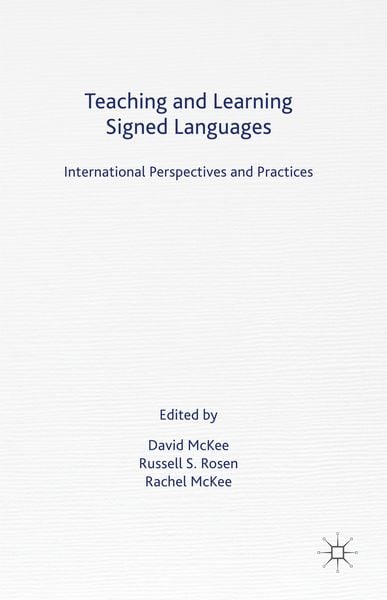 Produktbild: Teaching and Learning Signed Languages