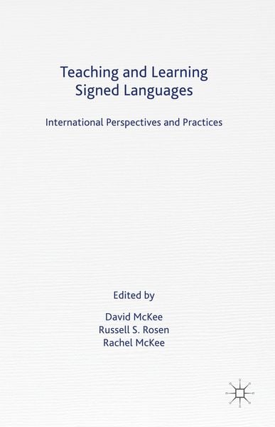 Produktbild: Teaching and Learning Signed Languages