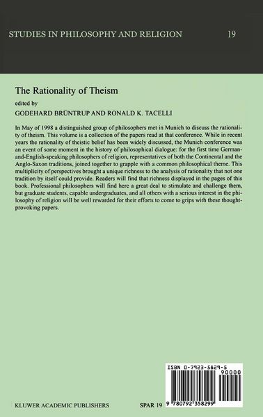 Produktbild: The Rationality of Theism