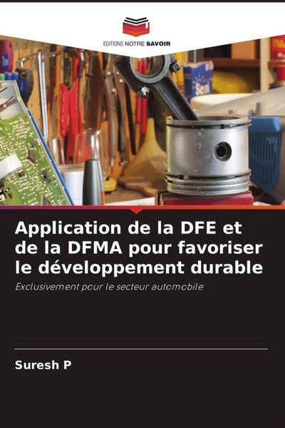 Produktbild: Application de la DFE et de la DFMA pour favoriser le d&eacute;veloppement durable