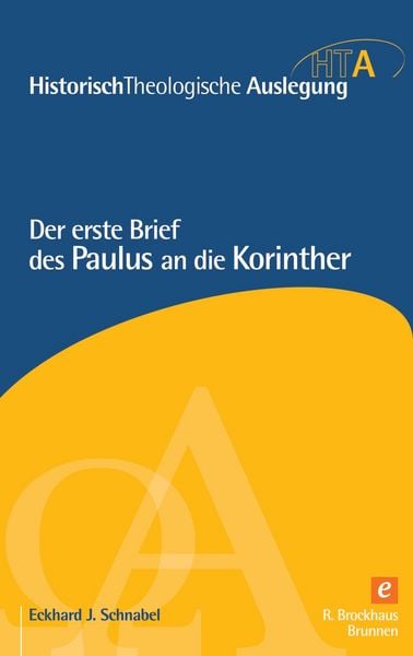 Produktbild: Der erste Brief des Paulus an die Korinther