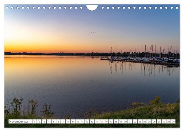Produktbild: Blaue Stunde in Nordrhein-Westfalen (Wandkalender 2026 DIN A4 quer), CALVENDO Monatskalender