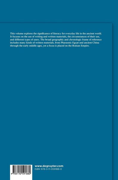 Produktbild: Literacy in Ancient Everyday Life