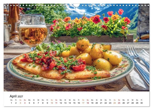 Produktbild: Fisch. Frisch. Famos. (Wandkalender 2027 DIN A3 quer), CALVENDO Monatskalender