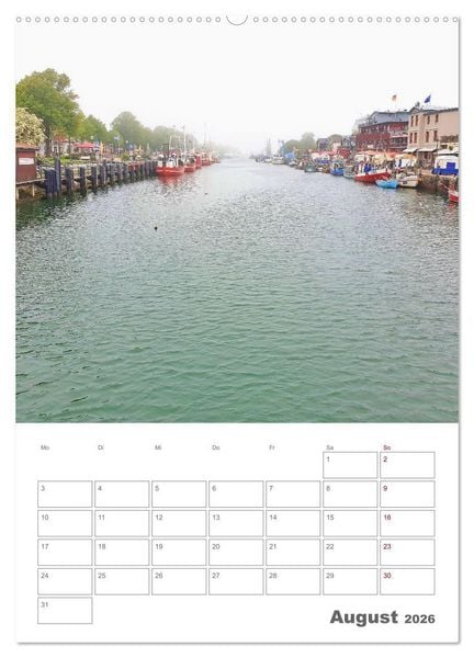 Produktbild: Mein Warnem&uuml;nde - Das moderne Ostseebad im Norden von Rostock (Wandkalender 2026 DIN A2 hoch), CALVENDO Monatskalender