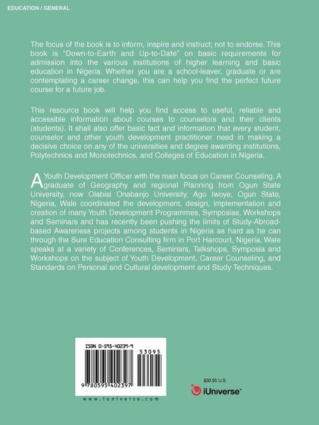 Produktbild: Nigeria's Undergraduate Studies