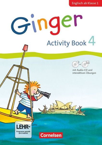 Produktbild: Ginger - Lehr- und Lernmaterial f&uuml;r den fr&uuml;h beginnenden Englischunterricht - Early Start Edition - Ausgabe 2016 - 4. Schuljahr