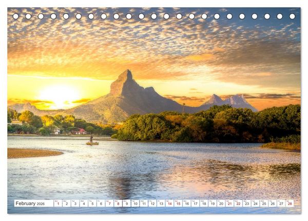 Produktbild: Beaches of the world (Desk Calendar 2026 DIN A5 landscape), CALVENDO 12 Month DeskCalendar