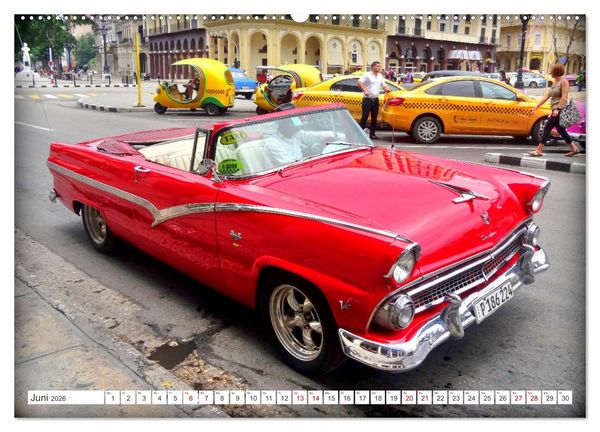 Produktbild: FAIRLANE '55 (hochwertiger Premium Wandkalender 2026 DIN A2 quer), Kunstdruck in Hochglanz