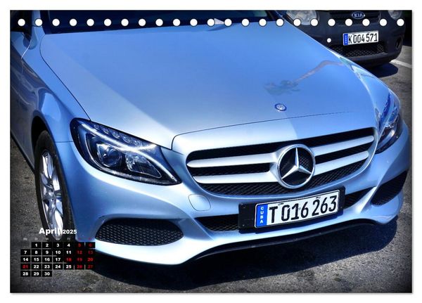 Produktbild: Autos mit Stern - Mercedes-Benz auf Kuba (Tischkalender 2025 DIN A5 quer), CALVENDO Monatskalender